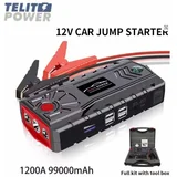 JX33 32000mAh Jump Starter – Prenosni auto booster za hitne slučajeve