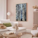  Slika - Frosty January (1 Part) Vertical 40x60 U prirodnom drvenom okviru | shoptok.hr