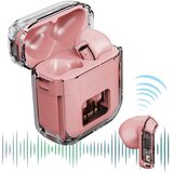 Venisymlis Slušalke Bluetooth 5.0, stereo slušalke za upravljanje skupine v ušesu, (22102419) Cene