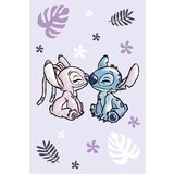 Jerry Fabrics Vijolična otroška odeja iz flisa 100x150 cm Lilo a Stitch "Purple" – | Shoptok.si