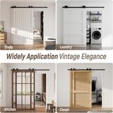 BONIKLUBA 229 cm dvojno vodilo za drsna vrata | Shoptok.si