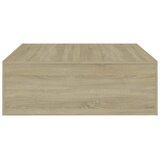  Stolić za kavu boja hrasta sonome 100 x 100 x 35 cm drvena | Eponuda.ba
