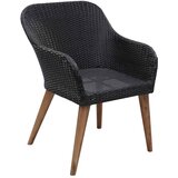  5-dijelni vrtni blagovaonski set crni | shoptok.hr