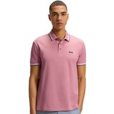 Boss Paddy Piqué Polo Shirt Light Pink Ružičasta | shoptok.hr