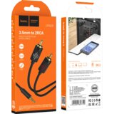 hoco. Audio kabl 2 x RCA na 3.5 mm, 1.5 met. - UPA28 | shoptok.hr
