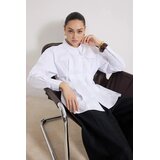Trendyol Modest Ženska košulja Tctss26Tg00016, Bela Cene