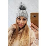 Kesi Cap with fleece Daria K217 light grey | shoptok.hr