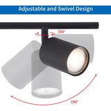 ANWIO Stropna LED svetilka s 4 vrtljivimi reflektorji GU10 | Shoptok.si