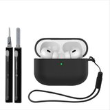 INF Kompatibilno ohišje iz silikona (3-delni komplet) za Apple AirPods Pro 3 Black, (5000074301) | Shoptok.si