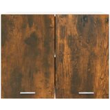 Viseći Viseča omarica dimljeni hrast 80x31x60 cm konstruiran les, (20716153) | Shoptok.si