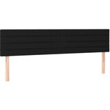 vidaXL Box spring postelja z vzmetnico črna 160x200 cm blago | Shoptok.si