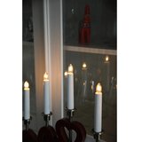 Markslöjd 706211 - Božićni svećnjak ENEBY 5xE10/3W/230V crvena/mesing | Eponuda.com