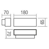  Redo 90096 - LED spoljašnje svetlo PLANIT LED/10W/230V 3000K IP54 antracit | Eponuda.com