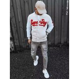 DStreet Bluza męska rozpinana ecru | Shoptok.si
