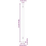 Uvlačiva bočna tenda za terasu 200 x 500 cm siva | shoptok.hr