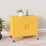 Ormarić za pohranu boja senfa 60 x 35 x 56 cm čelični | shoptok.hr