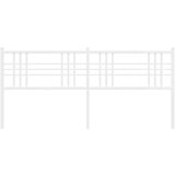 Metalno uzglavlje bijelo 180 cm | shoptok.hr