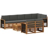  Setovi sofa Čvrsto drvo akacije | shoptok.hr