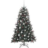 vidaXL Umestno božično drevo med 150 LED Zelena 68 x 68 x 120 cm | Shoptok.si