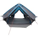  Teepee šator s krovom Plava i siva 490 x 410 x 210 cm | shoptok.hr
