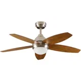 ES06-21207 plafonski dekorativni ventilator 111cm, 70W bež-braon