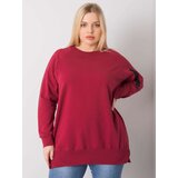 RELEVANCE Tunic-RV-TU-7158.76P-burgundy | Shoptok.si