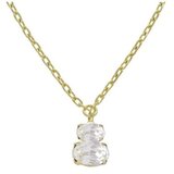 Victoria Cruz gemma crystal gold ogrlica sa swarovski kristalima ( a4512-07dg ) Cene