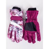 Yoclub Woman's Women's Winter Ski Gloves REN-0250K-A150 Cene