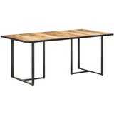 Blagovaonski stol 180 cm od grubog drva manga | shoptok.hr