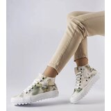 Big Star Green patterned sneakers | shoptok.hr