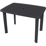  Vrtni stol od plastike antracit 101 x 68 x 72 cm | shoptok.hr
