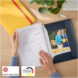 Leitz Mapa A4 PP z vložnimi mapami in elastiko Cosy, 20/1, siva | Shoptok.si