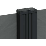 vidaXL Zložljiva stranska tenda antracitna 200x600 cm | Shoptok.si