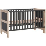 Jimmylee OTROŠKA POSTELJICA Try Me 144/76/86 cm antracit, črna, barve breze | Shoptok.si