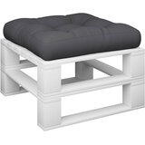  Jastuk za palete crni 60 x 60 x 12 cm od tkanine | Eponuda.com