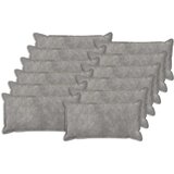  Presvlaka za jastuk 12 pcs HOUTEN Svjetlosiva 40 x 80 cm | shoptok.hr