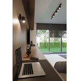 Sollux SL.0091 - zidno spot svetlo ring 1xGU10/10W/230V crno | Eponuda.com