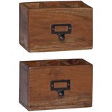  Držač olovaka Šareni 18 x 10 x 12 cm Čvrsto mahagonijsko drvo | shoptok.hr