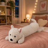  Large Plush West Highland Dog Cuddly Toy Mascot White 90 cm | shoptok.hr