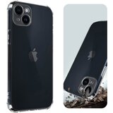 AVIZAR Prozoren gel silikonski ovitek za iPhone 14 Plus z odbijacem, odpornim proti udarcem, (20640111) Cene