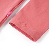  Dječja majica dugih rukava starinska ružičasta boja 116 | shoptok.hr