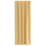 vidaXL Zavjese sa zavjesama 2 pcs Bež 245 x 140 cm Poliester | shoptok.hr