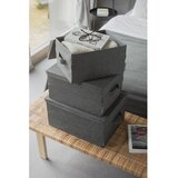 Bigso Box of Sweden Tekstilna kutija za pohranu s poklopcem – | shoptok.hr