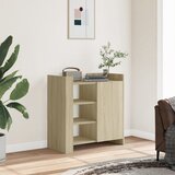  The Living Store Komoda sonoma hrast 73,5x35x75 cm inženirski les - Komoda, (21496458) Cene