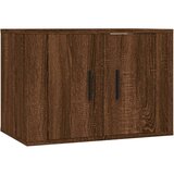 Maison Chic Stenska TV omarica - TV stojalo - Televizijska omarica rjav hrast 57x34,5x40 cm, (21699571) Cene