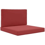 Zunanja blazina za kavč 2 pcs vinsko rdeča Poliester, (5000202541) | Shoptok.si