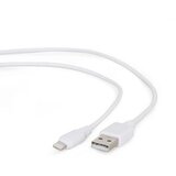  USB 2,0 kabal sync and charging iPhone, white, 1m, GEMBIRD CC-USB2-AMLM-W-1M | Eponuda.ba