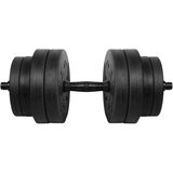 Rebel ACTIVE Set podesivih tegova od 20kg sa sipkom (2x1,25 kg, 2x2,5 kg, 4x3 kg) RBA-2328-20 | Eponuda.com