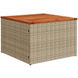 vidaXL 7-dijelni set vrtnih sofa od poliratana s jastucima bež | shoptok.hr