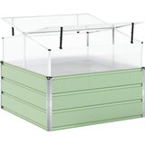  Sadilica Pastelno zelena 100 x 100 x 77 cm Cinkani čelik | Eponuda.com